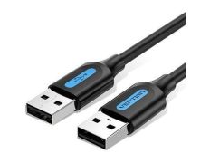 Cable USB-A a USB-A Vention 0.25m Negro