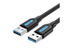 Cable Vention USB-A a USB-A M-M 1.5m Negro