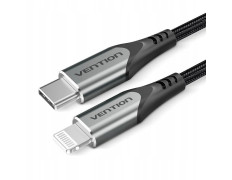 Cable VENTION USB-C a Lightning 1m Gris