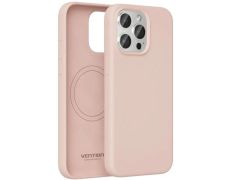 Funda Silicona MagSafe iPhone 13 Pro Max Rosa Vention