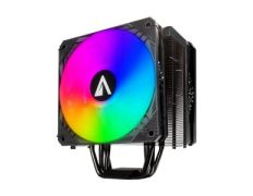 Ventilador con Disipador para CPU ABYSM Snow IV ARGB 120mm Color Negro
