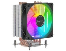 VENTILADOR CON DISIPADOR PARA CPU UNYKA UNYCOOL H60 ARGB 9 ASPAS 120mm COMPATIBLE TODO INTEL + AM4