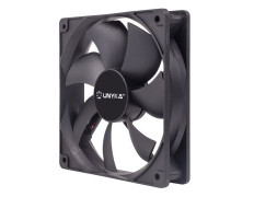 VENTILADOR INTERNO UNYKA 120mm NEGRO CON 7 ASPAS