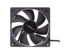 Ventilador Interno UNYKA 90mm Color Negro 7 Aspas
