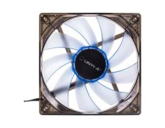 Ventilador Interno UNYKAch 120mm Translúcido con LED Azul y 9 Aspas
