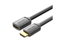 Cable alargador Vention AHCBF HDMI 2.0 Macho Hembra 1m Negro
