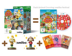 Animal Crossing: Amiibo Festival Pack (2 Figuras + 3 Tarjetas)