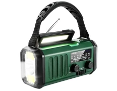 Radio de Emergencia E30 10000 mAh Verde
