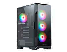 CAJA E-ATX KEEP OUT XC-901 PRO - 2x3.5 3x2.5” USB-C USB3.0 - GPU 315mm - CRISTAL BISAGRA