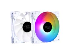 KeepOut Ventilador Interno RGB 120mm Color Blanco Molex