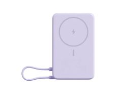 Xiaomi Power Bank Magnetic 10000 33W con Soporte Integrado - Violeta