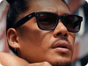 Gafas IA Ray-Ban Meta Wayfarer Negro Mate Polarizadas - Grande Gafas IA Ray-Ban Meta Wayfarer Negro Mate Polarizadas - Grande