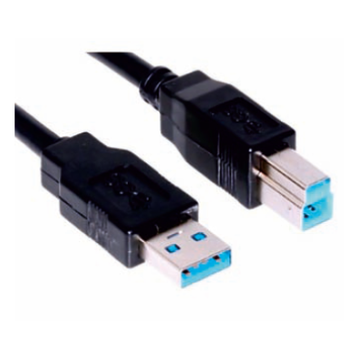 Cable conexión USB 3.0 tipo A-B 2m - ¡Rapidez garantizada!
