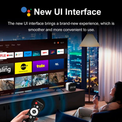 Android TV H96 Max H728 4GB/32GB (Android 14)