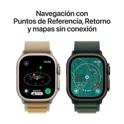 Apple Watch Ultra 2 GPS Cellular 49mm Caja Negra Titanio  Correa Ocean Negra