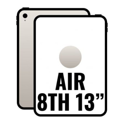 Apple iPad Air 13" Wi-Fi + 5G 128GB - Blanco Estrella
