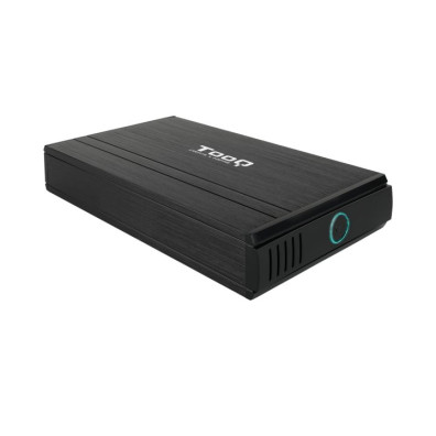 Caja Externa 3.5" Usb 2.0 Tooq Tqe-3520b Para Hd 3,5" Ide-sata Usb 2.0 Negra