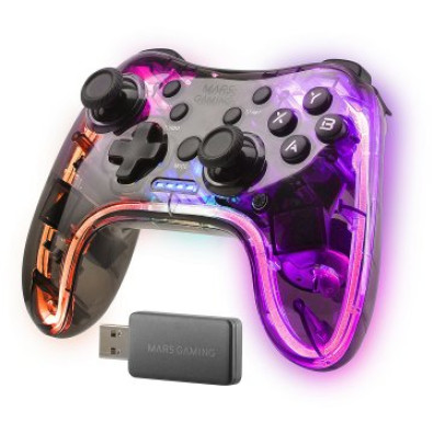 Juego de 20 Botones Inalámbrico Mars Gaming MGP-24 USB-C Adaptador USB 2.4GPRO Multiplataforma