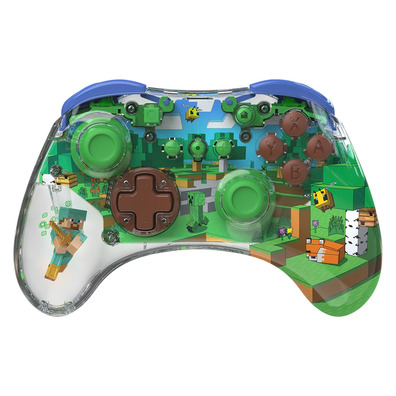 Mando wireless PDP REALMz Bosque de Minecraft Switch 2