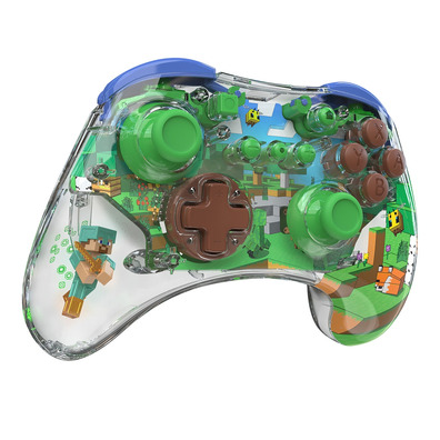 Mando wireless PDP REALMz Bosque de Minecraft Switch 2