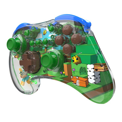 Mando wireless PDP REALMz Bosque de Minecraft Switch 2