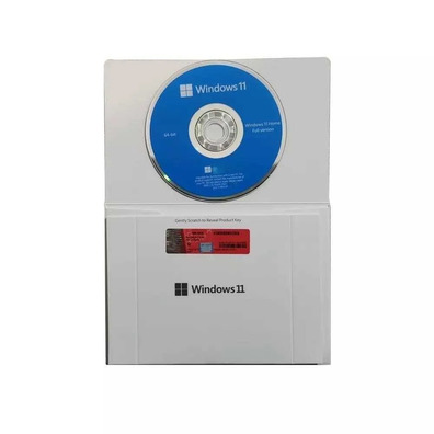 Microsoft Sistema Operativo Windows 11 Home Paquete OEM con DVD
