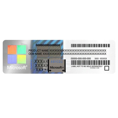 Microsoft Sistema Operativo Windows 11 HOME PEGATINA COA