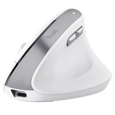 Ratón Vertical Inalámbrico Trust Bayo II Recargable 2400 DPI