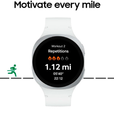 Samsung Galaxy Watch8 44mm Bluetooth Plata