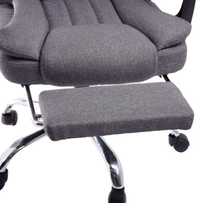 Silla Ergonómica Powerbasic Aveiro Gris