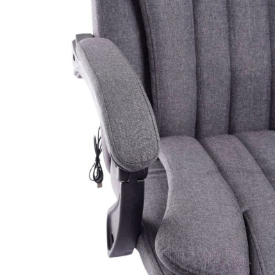 Silla Ergonómica Powerbasic Aveiro Gris