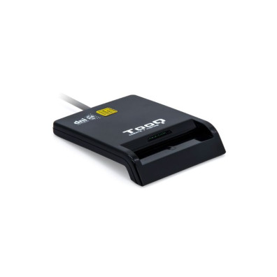 Lector Externo TOOQ Negro USB-C DNIe - Dispositivo Fiable y Seguro