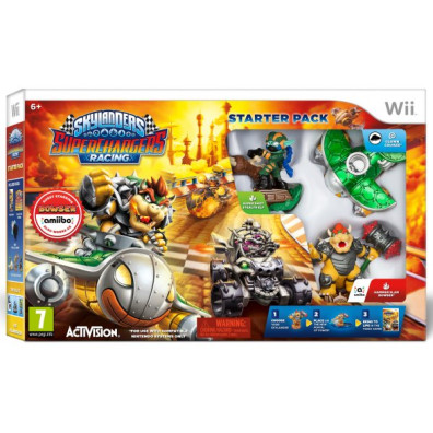 SKYLANDERS SUPERCHARGERS RACING PACK CON BOWSER AMIIBO