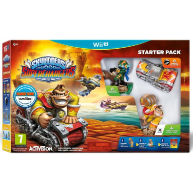 Skylanders Superchargers Starter Pack con Figura Donkey Kong Amiibo