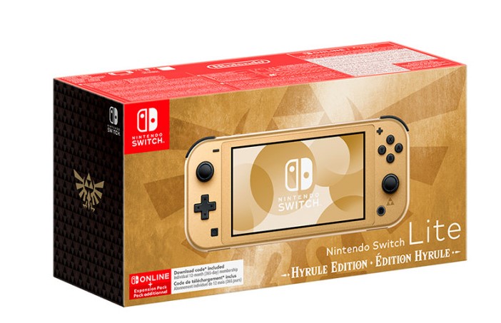 Nintendo Switch Lite Hyrule Edition