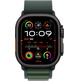 Apple Watch Ultra 2 GPS Cellular 49mm Caja de Titanio Negro  Correa Loop Alpine Verde Oscuro M