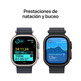 Apple Watch Ultra 2 GPS Cellular 49mm Caja Negra Titanio  Correa Ocean Negra