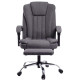 Silla Ergonómica Powerbasic Aveiro Gris