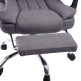 Silla Ergonómica Powerbasic Aveiro Gris